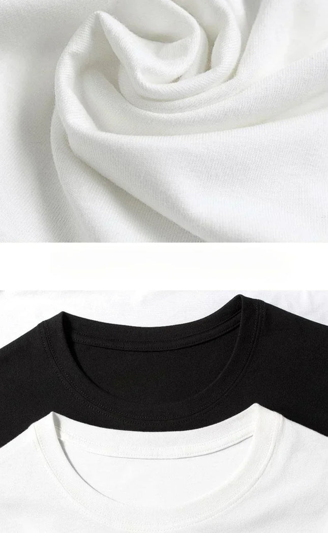 100% pure cotton men's luxurious brand letter print T-shirt, short-sleeved T-shirt, high-quality men's clothing, streetwear
