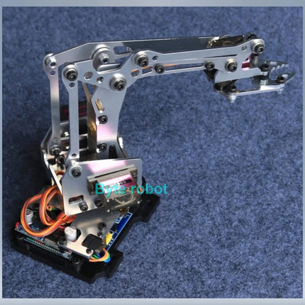 MG90S 4 DOF Robot Arm with Metal Servo MeArm for Arduino Robotics Arm DIY Kit APP Control Mechanical Claw Clamp Programmable Kit