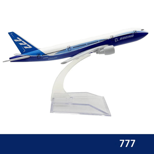 15CM 6inch Diecast Alloy Airlines 777 Turkish Etihad American Airways For Collection Friend Children Gift