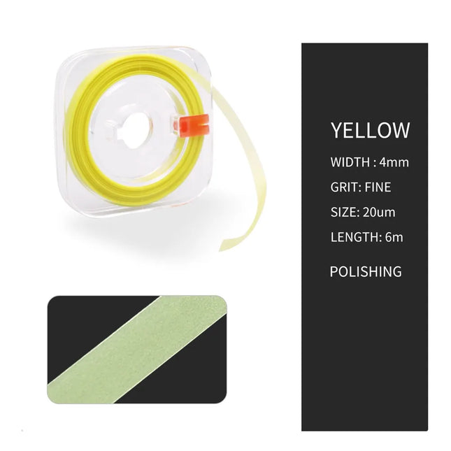 JUMTOP Dental Polishing Strip Roll Resin Teeth Grinding Sanding Shaping 3 Colors Dentistry Teeth Whitening Material