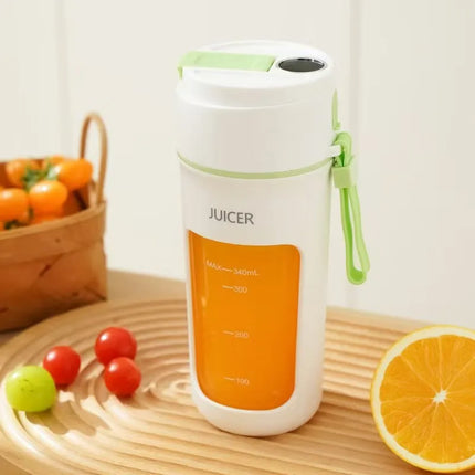 Portable USB Mini Juicer Blender Cup – 1200mAh Battery BPA Free Electric Fruit Blender for Smoothies Travel & Outdoor Home