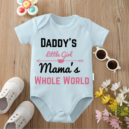 100% Cotton Born Because of Love Exquisite Print Comfortable Cloths Onesie Bodysuit for Baby Jumpsuit for 0 To 12 Months Newborn