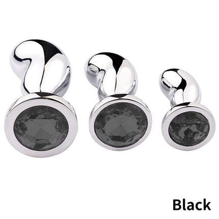 Runyu Sexy Adult Metal Anal Plug Erotic Products Sexy Gadgets But Pluk Fetish Adult Toys Butt Plug Penetration-anal SM Sex Toys