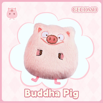 Cute Soft Plush Powder Puff Comfortable Skin-friendly Flocking Material Thick Large Powder Puff for Loose Powder Setting Makeup