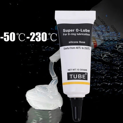 Food Grade Silicone Grease Waterproof O Seal Ring Lubricant for Coffee Machine Bathroom Equipment High Low Temperature Resistant