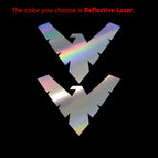 Reflective Laser / 2pcs of 10x7cm