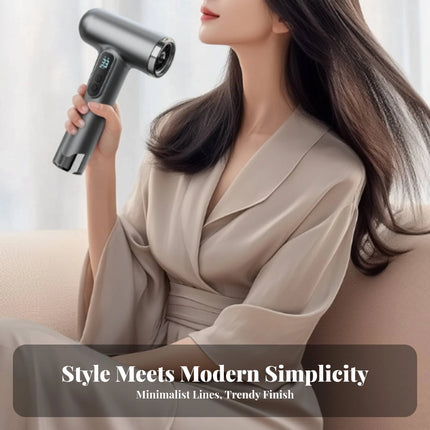 Beauty Appliance Two-Button Buttons Compact Hair Dryer Home Use Cordcordless Cordless Hair Dryer for Dorm