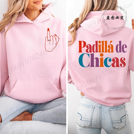Women's Hoodies Future Bride & Tribu De La Novia Sweatshirts Fashionable Casual Pullovers for Single Farewell & Bridal Shower