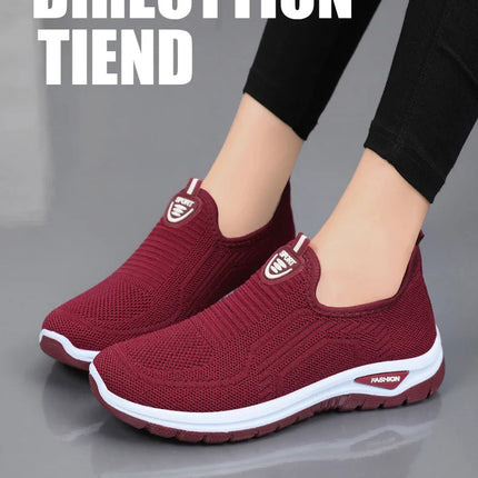 Men Casual Shoes Breathable Sneakers Mens Lightweight Walking Running Shoes Slip on Loafers for Couple Zapatillas Hombre Size 44