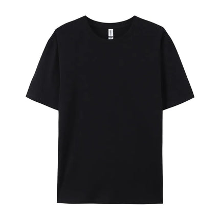 Free Printing 180gsm 100% Cotton Short Sleeve Tops Tee, Custom Order Choice Yourself, Unisex O-Neck Men's T-Shirt Plus Size S-6XL