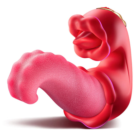 Tongue Licking Clitoral Vibrator for Women Clitoris Stimulator G Spot Dildo Female Vagina Massager Vibrating Sex Toys for Adult
