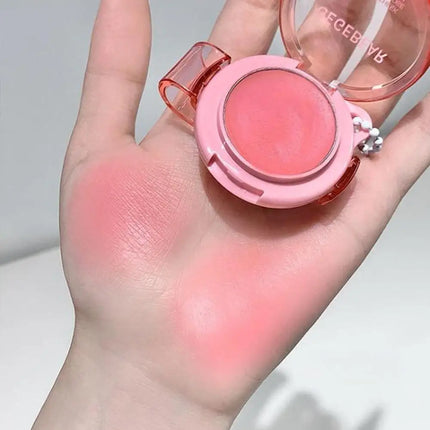 GEGEBEAR Dual-Use Lip And Cheek Cream Blush Waterproof Non Stick Cup Natural Cheek Pink Red For Female Facial Lip Cosmetics