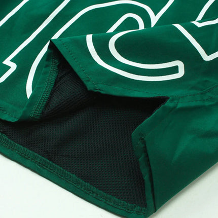 American Rhude Shorts Casual Loose Breathable Multi-color Trendy Mesh Beach Sports Shorts