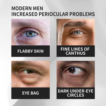 EELHOE Anti Aging Eye Cream Men Dark Circles Puffy Eyes Treatments Fade Fine Lines Nourishing Instant Firm Eye Bag Cream for Men