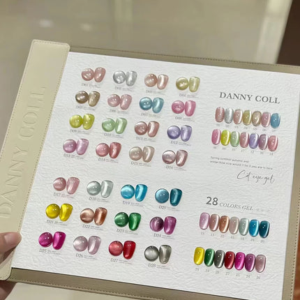 High End 9D Cat Eye Gel Polish Set With Color Board  Magnetic Gel Nail Set Luxury Cat's Eye Gel Soak Off UV LED Nail Varnish