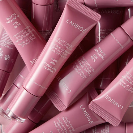 Laneige Lip Gloss Cinnamon Sugar Strawberry Sprinkles Chocolate Frost Donut Lip Balm Lightweight Hydrate Nourish Repair Lip Oil
