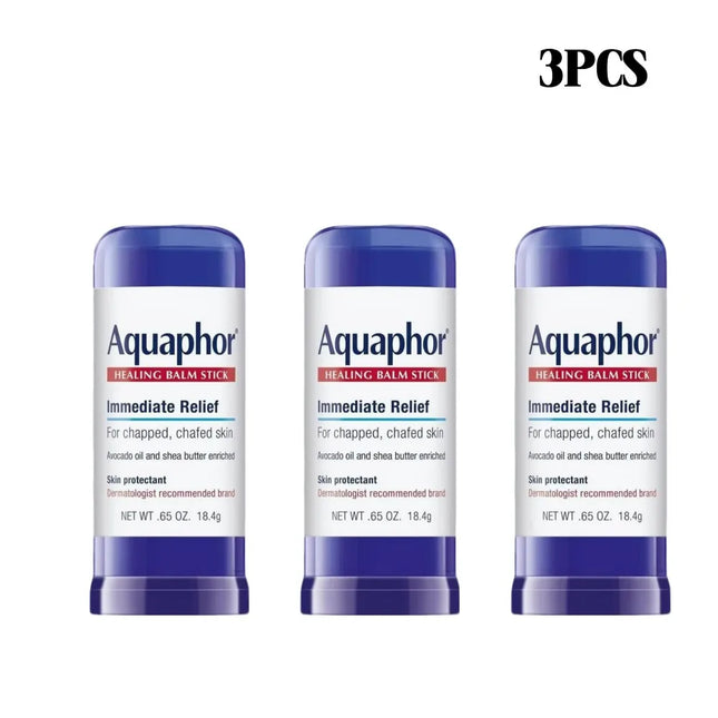 Aquaphor Healing Balm Stick 18.4g - Immediate Relief for Chapped Skin, Multi-Use Repair Balm for Babies & Adults, Lip Skin Care