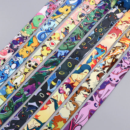 Cute Anime Lanyards For Key Neck Strap Lanyards ID Badge Holder Keychain Key Holder Hang Rope Keyrings Accessories Gifts