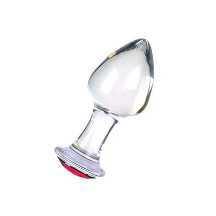 VaHppy Diamond styles Glass Anal Plugs Diameter 2.8/3.4/3.8cm Sex toys For beginners Girls Gay Anal Masturbation Extension BDSM