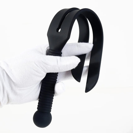 All Silicone Flogger High Elasticity BDSM Whip Spanking Caning Paddle For Adult SM Games Sexyshop Erotic Accessories Adult Toys