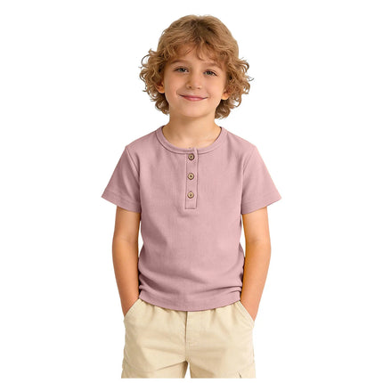 Large N Boys Comfortable And Breathable Short Sleeved T Shirt Casual And Versatile Top children's clothes girl