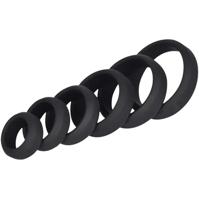 Silicone Cock Ring Penis Enhance Erection Delay Ejaculation Cockring Sex Toys For Men Foreskin Lock Semen Ring Sex Shop