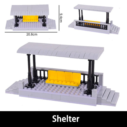 NEW City Trains Flexible Tracks Soft Straight Curved Rails Switch Building Block Creative Models Railways Toys For Kids Gifts