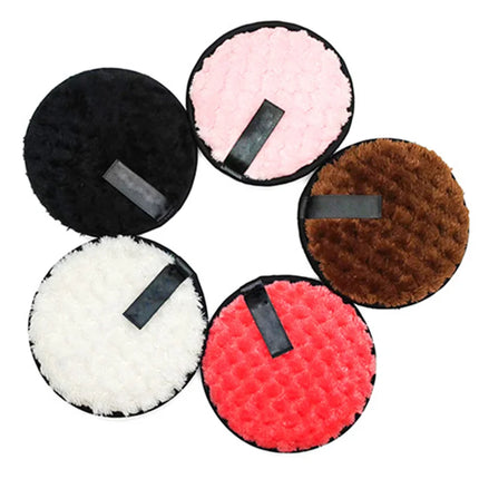 1PCS Makeup Remover Microfiber Cotton Pad Cosmetics Washable Makeup Towel Cleaning Sponge Skin Care Tool Makeup Remover and Faci