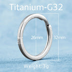 Ti Flat Glossy 32mm