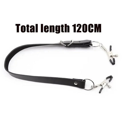 BDSM Labia Spreader Clip Nipple Clitoris Clamps SM Bondage Kit Adult Games Vagina Stimulator G-Spot Massage Sex Toys For Women