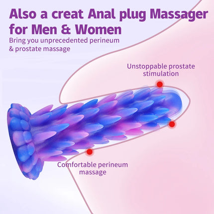 Sex Toys Monster Dildo Fantasy Huge Dildos Silicone Butt Plug Anal Dildo for Women and Men Prostate Massager Sex Toy for Adults