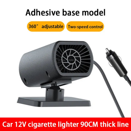 Car Heater Winter Fast Heating 12V Electric Heated Fan Windshield Defrosting Defogging Heating For Car Travel Camper 2026