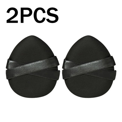 1/2PCS Not Eat Foundation Makeup Sponge Puff Dry Wet Dual-use Soft Cotton Air Cushion Leather Surface Powder Puff Makeup Tools