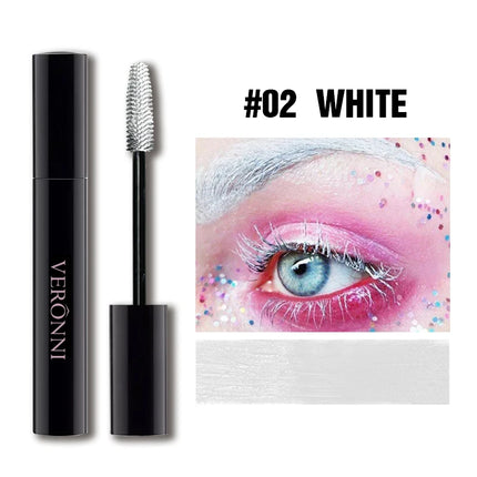 3D Mascara Lengthening Black Lash Eyelash Extension Eye Lashes Brush Beauty Makeup Long-wearing Gold Color Mascara