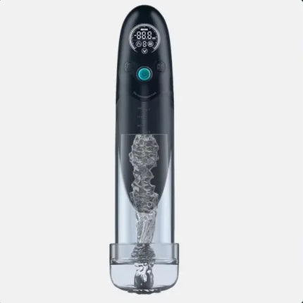 Electric Waterproof Male Bath Pump with Hydro Massage Cup, Desensitizing Trainer and Private Care Accessories