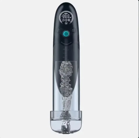 Electric Waterproof Male Bath Pump with Hydro Massage Cup, Desensitizing Trainer and Private Care Accessories