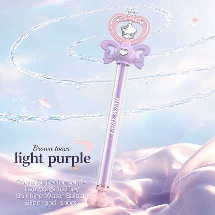 Outdoor Toys Magic Fairy Wand Water Gun Sparkling Summer Water Play Toy Birthday Gift Water Battle Cannon for Kids and Adults