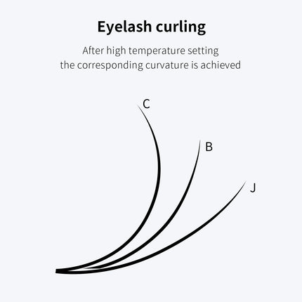 GLAMLASH Bottom Brown Lower Lashes 567mm Short Synthetic Mink Individual Eyelash Extension Lower Eyebrow Lashes Makeup Tools