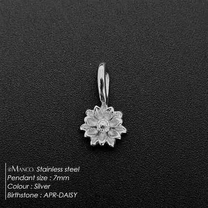 eManco Gold Color Stainless Steel Diverse Flower Charms Natural Style for DIY Jewelry  Everyday Use Factory Direct Sales