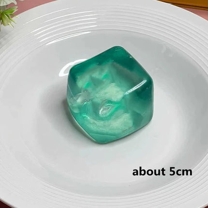 Squishy Ice cube Slow Rebound Squeeze Toys Stress Relief Sensory Fidget Toys for Adults Anti Anxiety Squishy Toys Maltose Cube