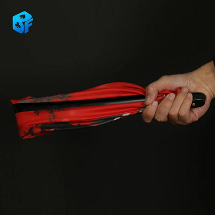 Stage empty hand out of the fan flash big fan folding big fan can hide on the magic props Gimmick and Online Instructions