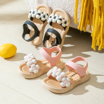 2024 New Children's Slippers Summer Girls and Boys Bathroom Home Anti slip Beach Shoes Soft Soled Baby Sandals