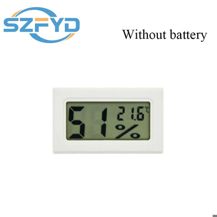 Thermometer Sensor Hygrometer Gauge Refrigerator Aquarium Monitoring Display Humidity Detector Mini Convenient Digital LCD