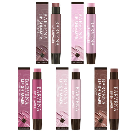 Beauty Lip Shimmer Lasting Shiny Glossy Hydrate Nourish Repair Dry Lips Smooth Soft Plump Lightweight Gentle Moisturize Lip Balm