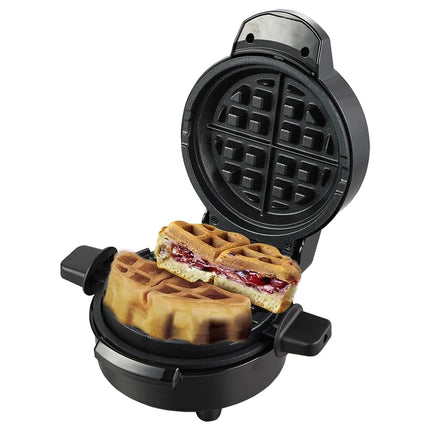 Deep Plate Thick Sandwich Filling Waffle Grill Machine 520W DIY Home Baking Stuffed Waffle Maker