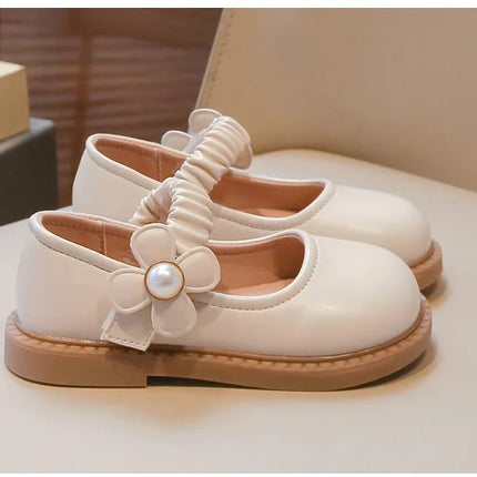 2026 Simple Style Kids Oxfords For Girl Soft PU Leather Shoes Spring Autumn School Girls Casual Shoes Performance Flats