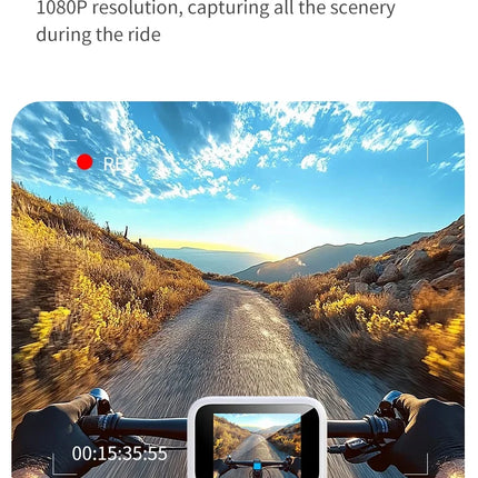 Y360 4K Ultra HD Action Camera With Flip Screen Recording VLOG-Ready Image Stabilization Wide-Angle Lens Cycling Camera