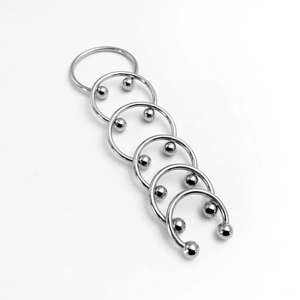 3 Style Penis Ring 5 Size Metal penis delay ring glans ring penis delay ring Male adult sex toys couple flirting products