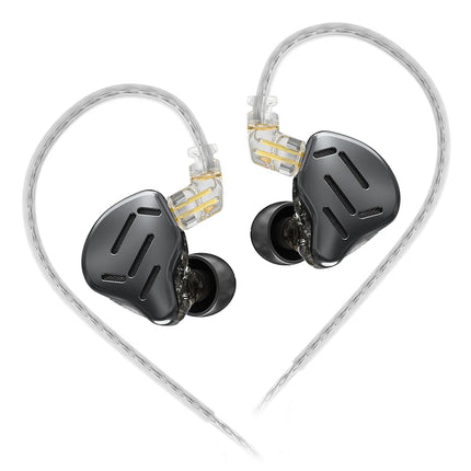 KZ ZAX Headset 16 Units HIFI Bass In Ear Monitor Hybrid technology Earphones Noise Cancelling Earbuds 7BA+1DD Sport Headphones