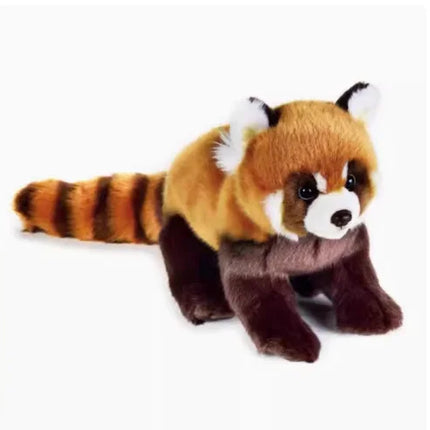 Hight Quality Raccoon  Anime Cute  Simulation Plush Toys Lifelike Animals Stuffed Doll Kawai Toy Gifts Kids Gift